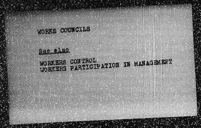 WORKS COUNCILS