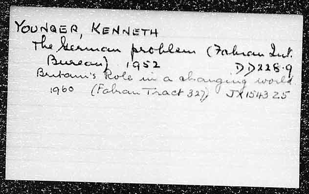 YOUNGER, KENNETH